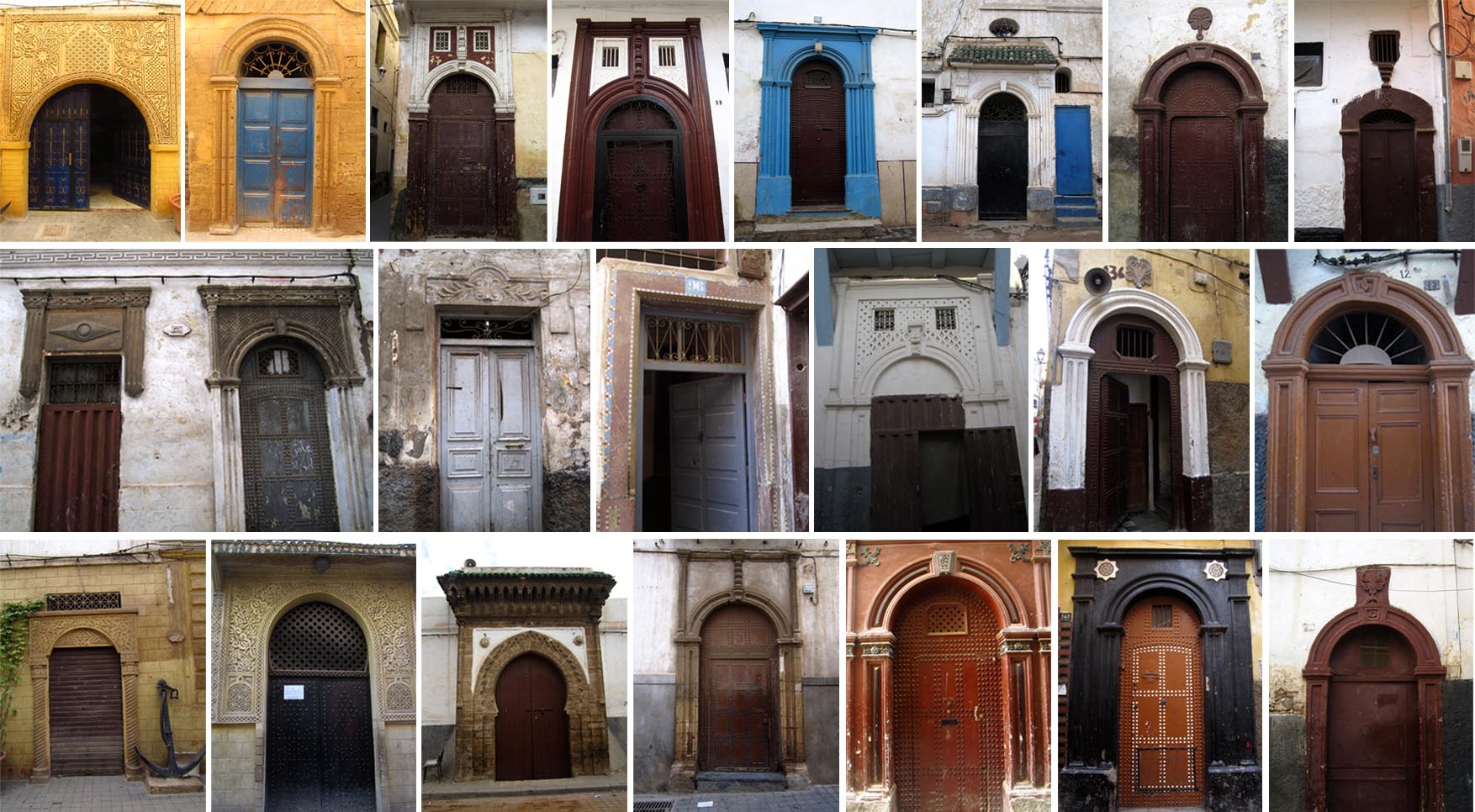 45 maroko kazablanka medina sva vrata