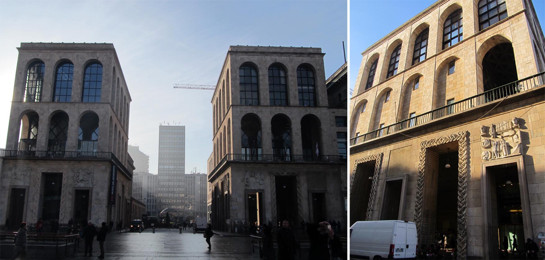 129 italija milano na trgu ispred duomo