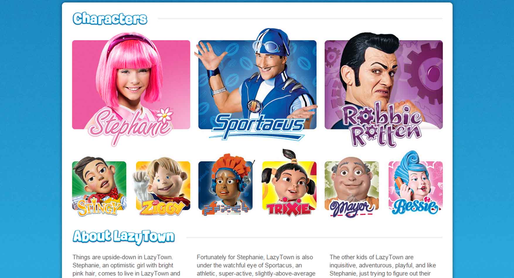 22 lazy town
