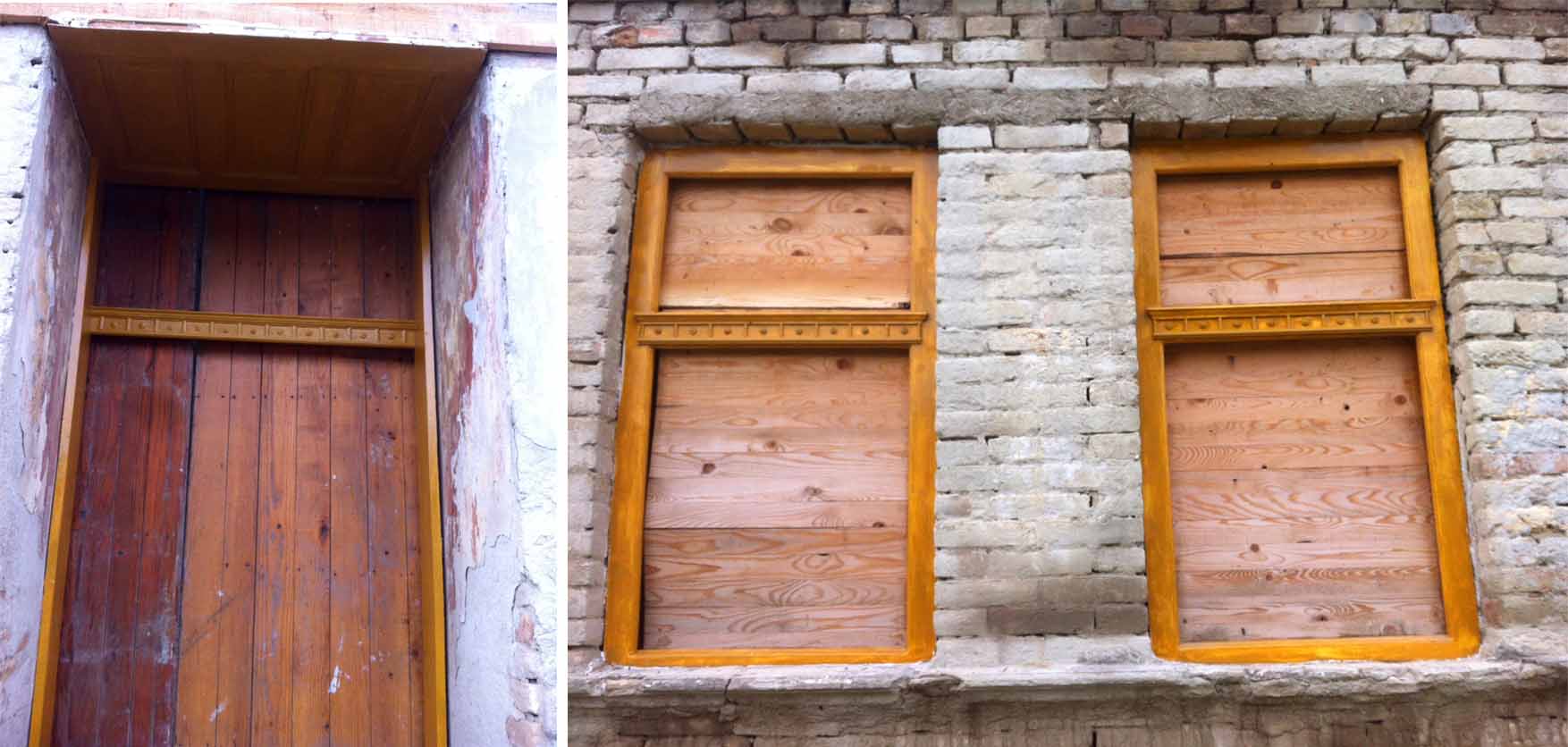 04 Mosorin radionica Gorjana i ekipa farbanje okvira vrata i prozora