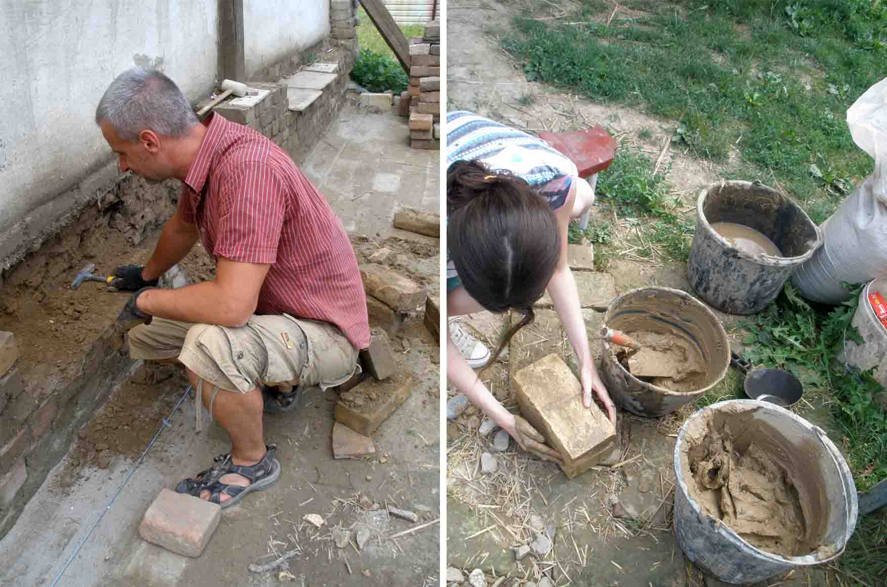 03 zidarska radionica Bojan i klupa i Jovana iz Vranja