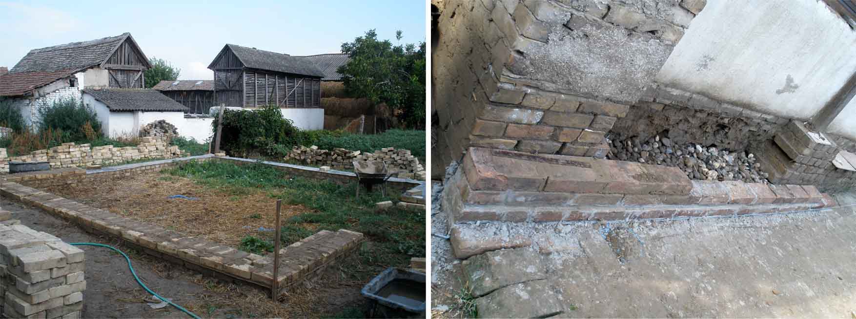 04 zidarska radionica Bojan i klupa i Vinko i sokla