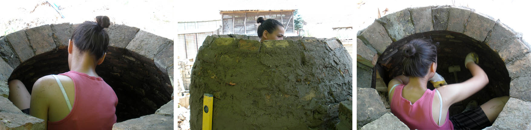 33 pećke Vass Zoltan žemska pećka radionica zidanje cetvrti dan