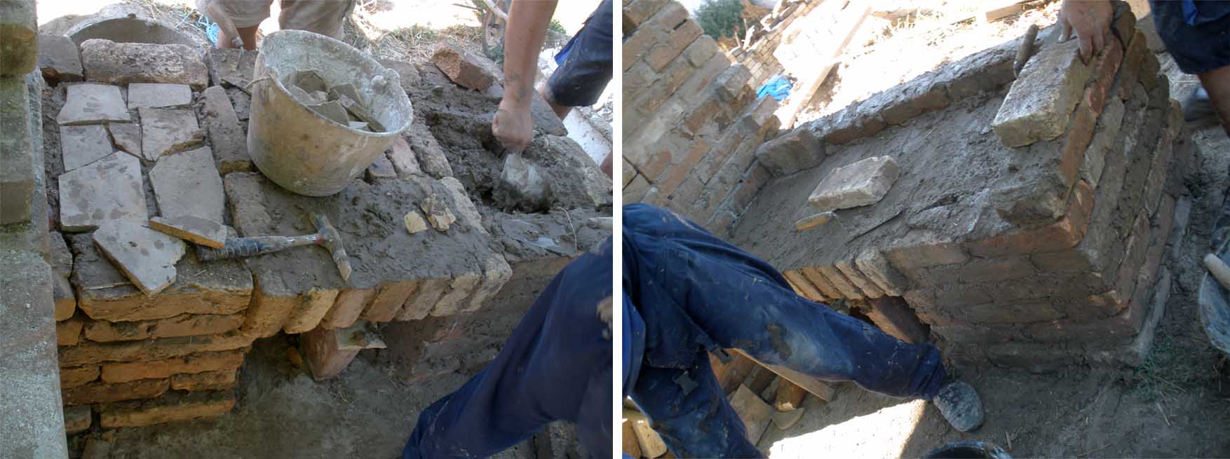 64 pećke Vass Zoltan pećka II radionica subota zidanje peci